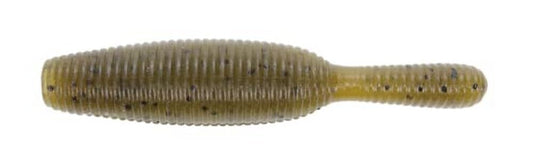 Gary Yamamoto 3.5" YAMATANUKI/Heavy Soft Plastic/Green Pumpkin W/Black Flake (8 Pack)