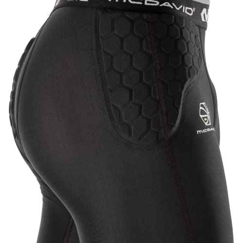 McDavid Unisex-Adult Hex Basketball 3/4 Tight W/Hip & Tailbone Pads