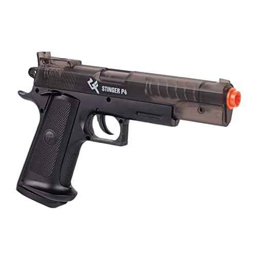 Game Face GFR37PKTS Warrior Protection Spring-Powered Airsoft Rifle And Pistol Kit, Earth/Smoke