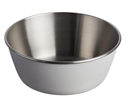 Stanley Wildfare Pro Stainless Steel Bowl | 16 oz Stackable Bowl | Packable Outdoor Dishware | Camping Essentials for Your Camp Kitchen | BPA-Free | Pale Pebble & Stone