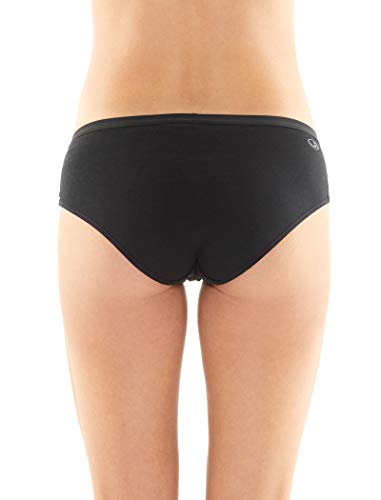 Women's Merino 150 Siren Hipkini Underwear - Medium Black