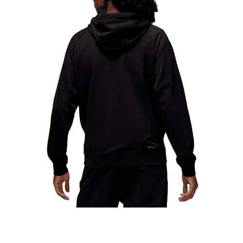 Jordan Men's Black Dri-FIT Sport Crossover Fleece Hoodie (DQ7327 010) - XL