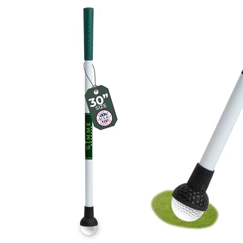 30-Inch Golf Ball Retriever with Non-Slip Grip for Water & Land Pickups
