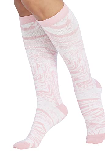 Support Socks Women 12 mmHg Compression Stockings - One Size Tonal Waves