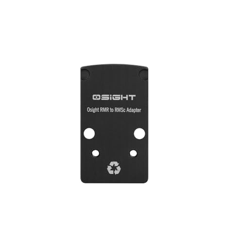 Universal RMR to RMSc Adapter Plate for Red Dot Sights - Stainless Steel