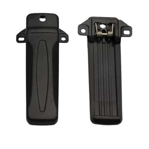 KBH-10 Belt Clip Compatible with Kenwood Radio NX240 NX340 TK-270G TK-272G TK-2200 TK-3200 TK-3300 TK-280 TK-380 TK-290 TK-390 TK-260G TK-2302 TK-3302 walkie Talkie£¨2Pack£©