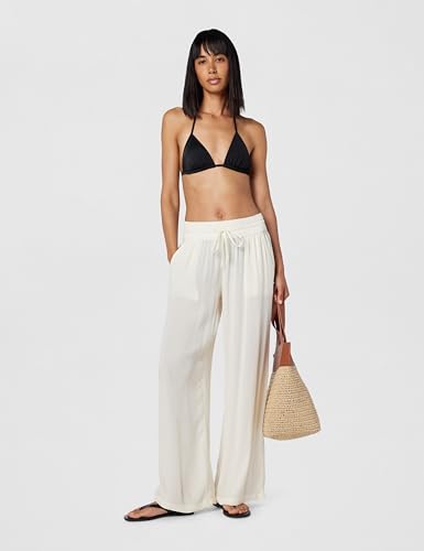 prAna Women's Fernie Beach Pant - Alba / Medium - Lightweight Wide Leg Pants for Beach & Casual Wear