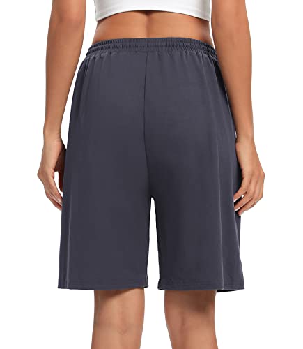X-Large Women's Bermuda Shorts Lounge Athletic Casual Running Shorts with Pockets