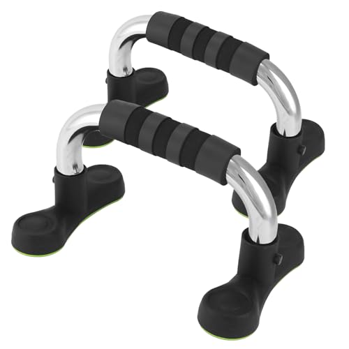 Steel Push Up Handles for Floor - Portable Incline Workout Stands with Non-Slip Grip