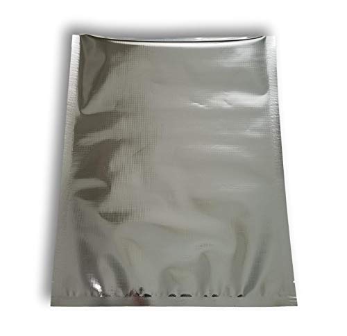 11x14 Textured Mylar Vacuum Seal Bags - 1 Gallon, 50-Pack - SteelPak
