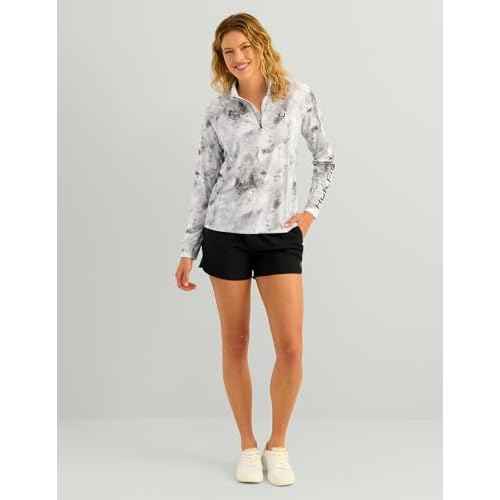 HUK Women's Icon 1/4 Zip, Performance Fishing Pullover