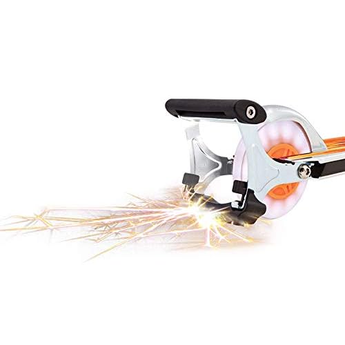 Razor Spark Ultra Kick Scooter for Kids Ages 8+ - Ultra Bright LED Wheels, Rear-Fender Brake, Adjustable Handlebars, for Riders up to 143 lbs