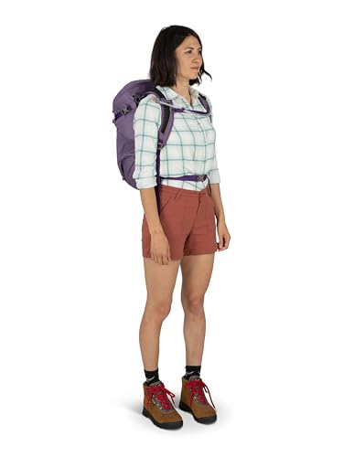 Osprey Skimmer 20L Women's Hiking Backpack with Hydraulics Reservoir, Purpurite Purple