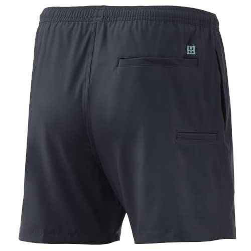 HUK Womens Volley 5.5" Short | Elastic Waist Quick-Dry Swim Shorts