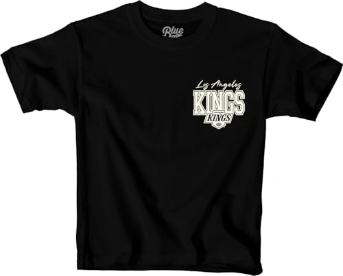 Youth NHL Officially Licensed Kids T-Shirt Los Angeles Kings Small Black