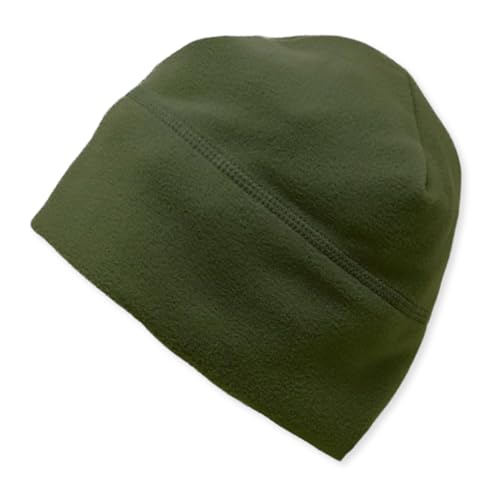 M MCGUIRE GEAR GI Polartec 100 Fleece Watch Cap Beanie, Lightweight Fitted Cap, Tactical Gear & Warm Winter Hat - Made in USA