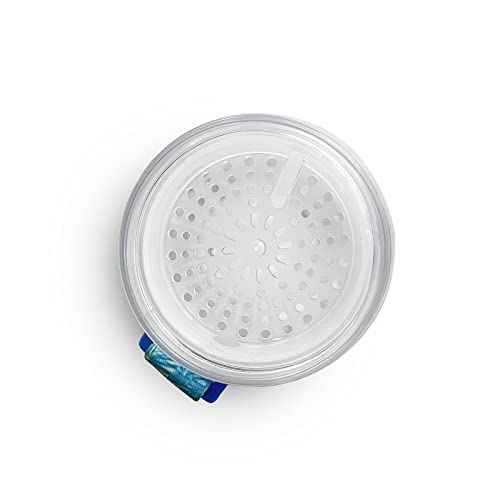 34HD Blue Replacement Lid and White Filter 32OZ Water Bottle, Leakproof with Silicone Sealing Ring, Lids Covers for 3.54in Diameter Water Bottle Christmas Gift