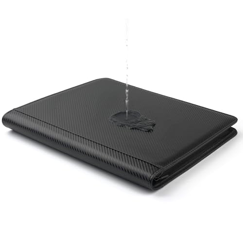12 Pocket Ringless Side Loading Trading Card Binder - 720 Card Capacity, Black