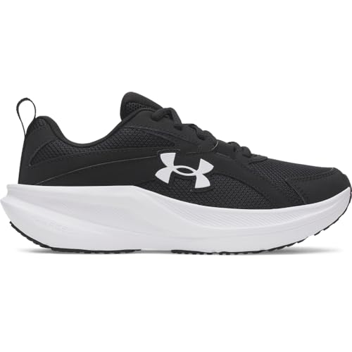 Under Armour Women's Charged Assert 11 Running Shoes - Wide Black/White, Size 10