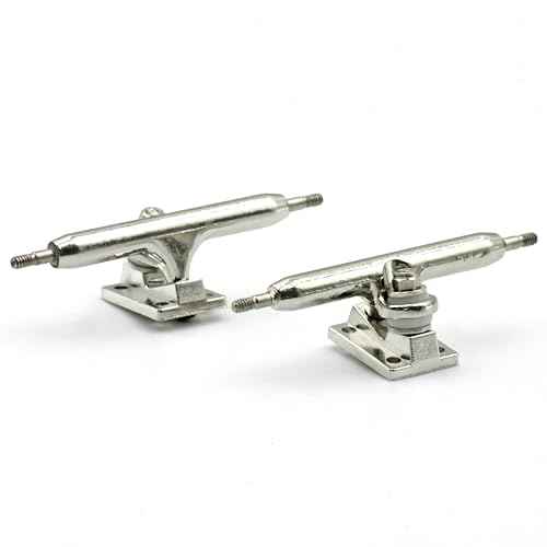 A1 Pro Fingerboard Trucks 36mm 34mm 32mm with New Base and Pivot Cup (36mm Chrome)