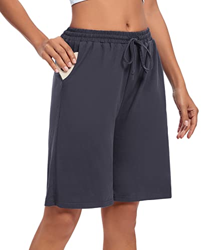 X-Large Women's Bermuda Shorts Lounge Athletic Casual Running Shorts with Pockets