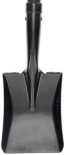 Heavy Duty Carbon Steel Garden Shovel with Ergonomic No-Slip Handle