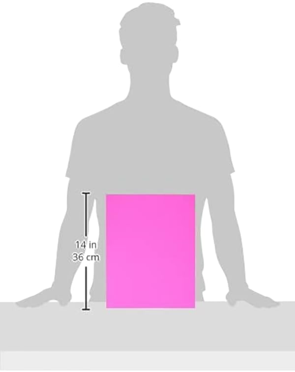 School Smart Poster Board, 11 x 14 Inches, White, 25 Count (Pack of 1) - 1371698