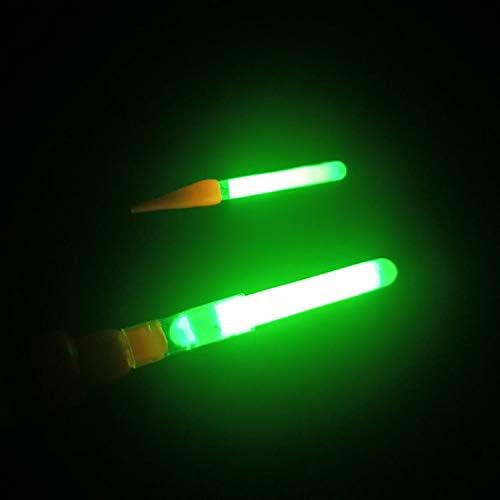 QualyQualy Fishing Glow Sticks for Bobbers 1" 1.5" 2" 3" Fishing Bobber Lights, Fishing Rod Bell Alarm Lights, Bobber Glow Sticks Bulk Kit 10-250Pcs