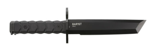 SOG BAR15T Tanto Bayonet Professional Knife for Tactical & Survival Enthusiasts | 7-inch Tanto-Shaped AUS-8 Steel Blade