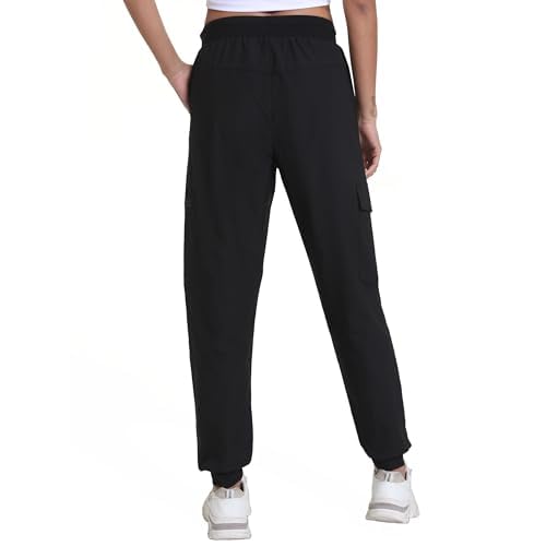 Women's Lightweight Cargo Pants with Pockets Stretchy Quick Dry Hiking Pants for Travel Casual Outdoor