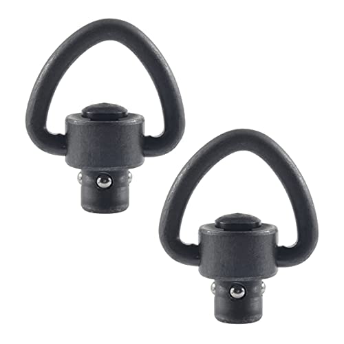 Quick Detachable Swivel Mount 1-Inch Loop Matte Sand 2 Pack