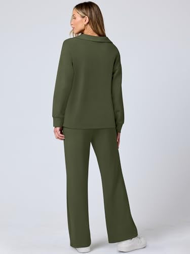 Women’s Lounge Sweat Sets 2-Piece Fall Outfits for Cozy Casual Wear