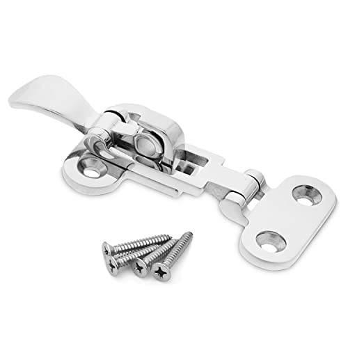 Heavy Duty Stainless Steel Marine Lockable Hatch Latch for Boat Yacht Door Cabinet
