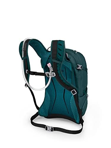 Osprey Sylva 12L Women's Biking Backpack with Hydraulics Reservoir, Baikal Green