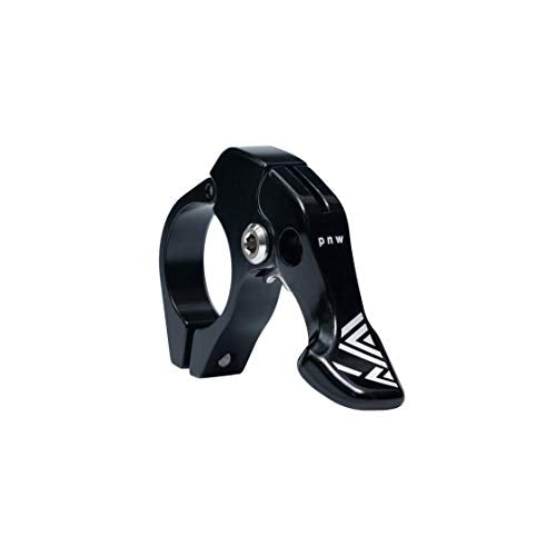 MTB Dropper Post Remote Lever Kit - 22.2mm Clamp, Jagwire Cable Included - 2x Front Shifter Compatible