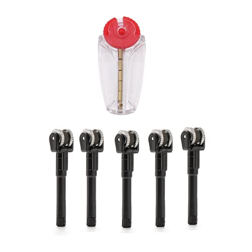 Replacement Flint Stone & Wheel Parts for Clipper Lighter - Pack of 5
