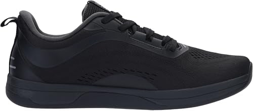 WHITIN Women's Wide Toe Box Zero Drop Road Running Shoes 8.5 All Black