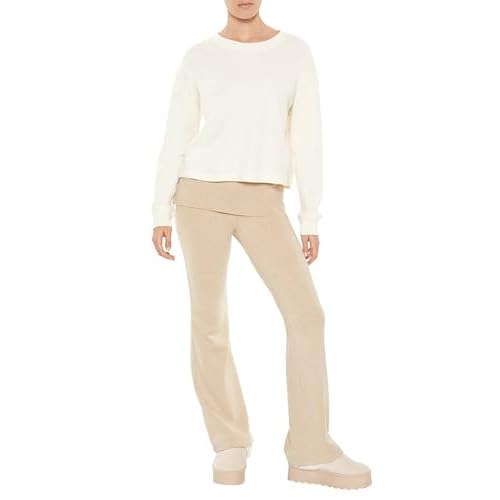 Forever 21 Womens Thermal Long-Sleeve Top