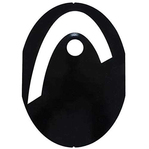Head Logo Stencils for Tennis Rackets - Heavy Duty Plastic