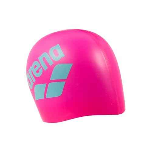 Arena Unisex Big Logo Silicone Swim Cap Women and Men Fitness Swimmers Intensive Training Durable Soft Elastic Bathing Cap