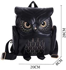 WYSBAOSHU Fashion Owl Backpack Women Pu Leather Mini Bag