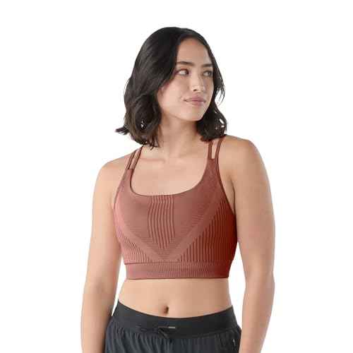 Smartwool Women's Intraknit Merino Wool Strappy Bra (Slim Fit)
