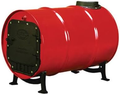 US Stove BSK1000 Barrel Camp Stove Kit, Medium, Black