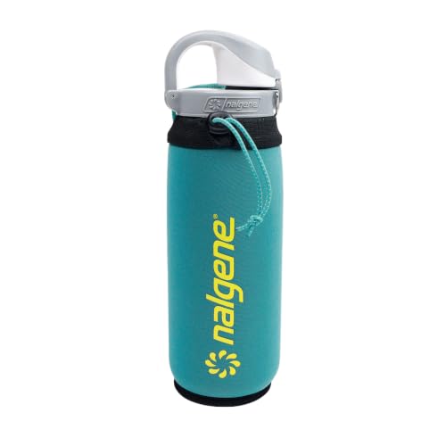 24oz Water Bottle Sleeve Neoprene Cover - Teal, Insulating & Condensation-Resistant