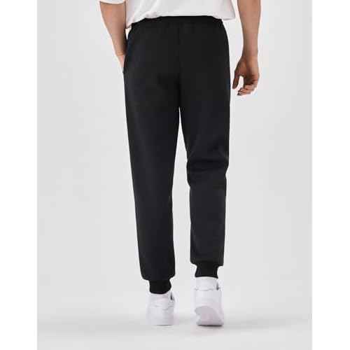 K-Swiss Men's Sweatpants with Pockets - Lightweight & Breathable Joggers for Men, Cuffed Track Pants for Casual Lounge
