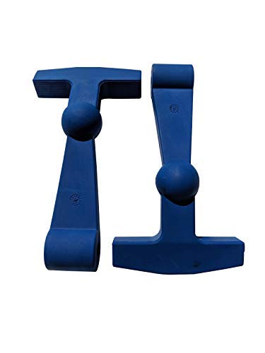 Beast Cooler Accessories 2-Pack Replacement Lid Latches for Yeti and RTIC - Black Rubber, Cooler Latches Replacement for Yeti, RTIC, and More - Hard Handle Grips, 20 Inches