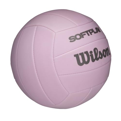 Wilson Soft Play Volleyball - Official Size Pink Indoor/Outdoor