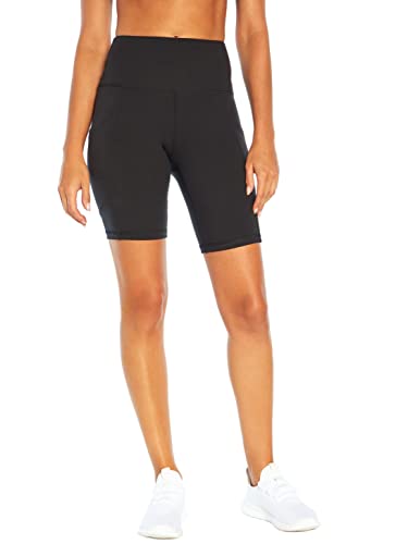 Marika Women's Odessa High Waist Tummy Control Bermuda Shorts Large Black