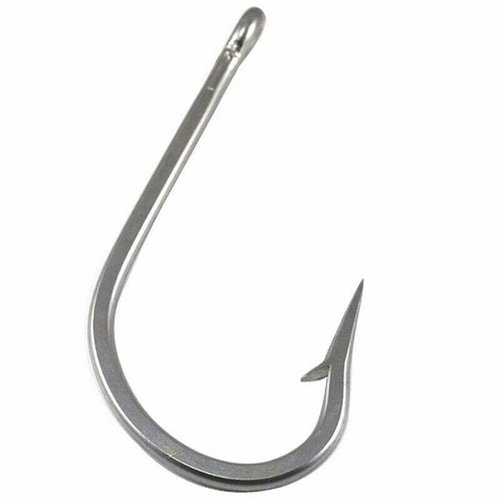 Giant Fishing Hook Stainless Steel Shark Tuna Circle Big Game Saltwater 39960 28/0 7731 20/0 (Silver-7731 20/0)