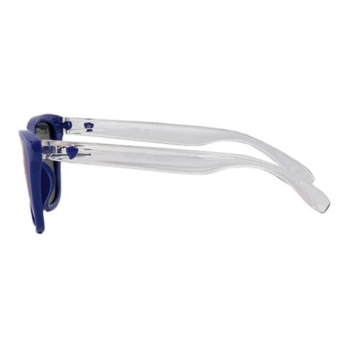 S A Company BOCA Sunglasses For Men & Women | Fully Polarized 100% UV Protection (Blue/Clear)